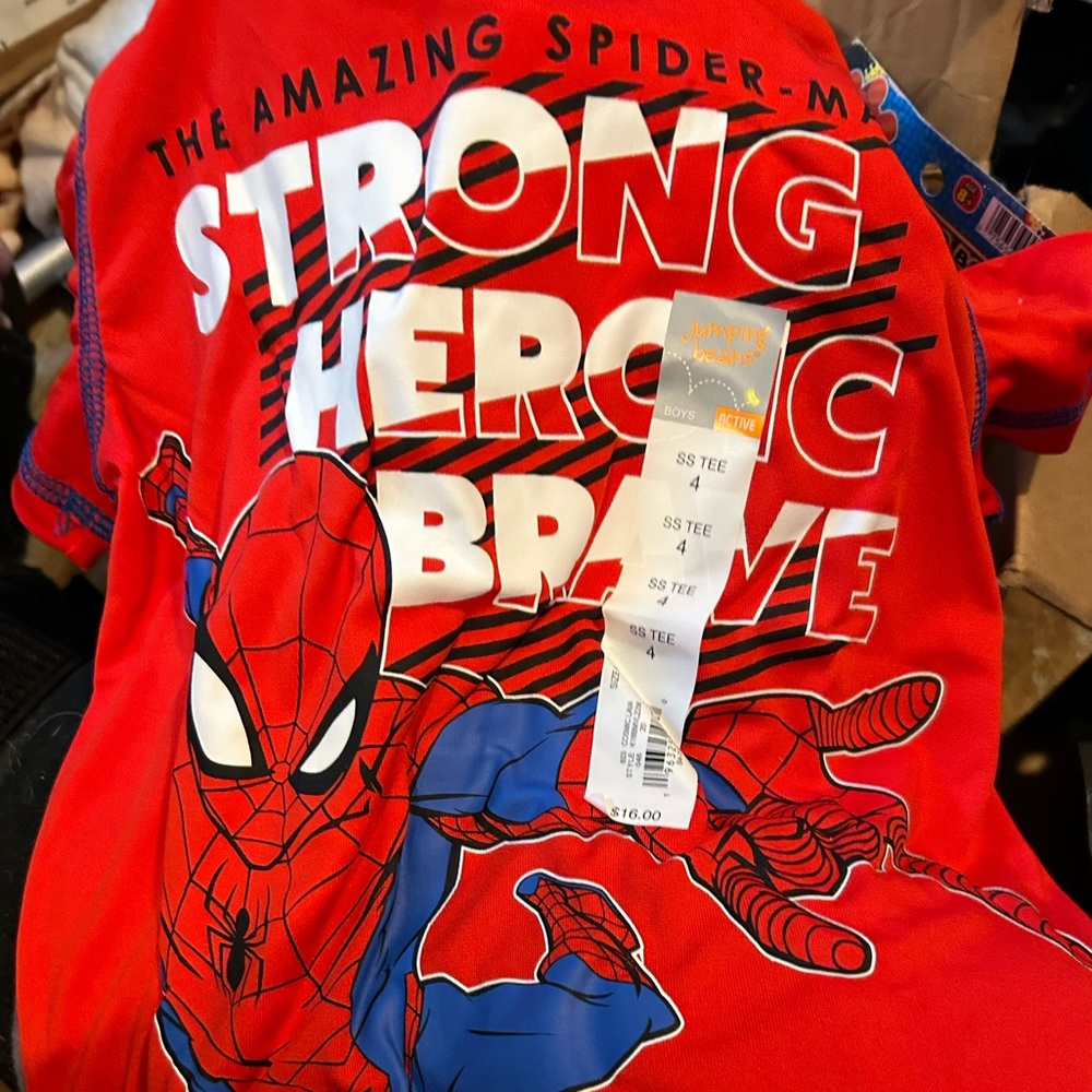 4t Spider-Man T shirt . Brand new